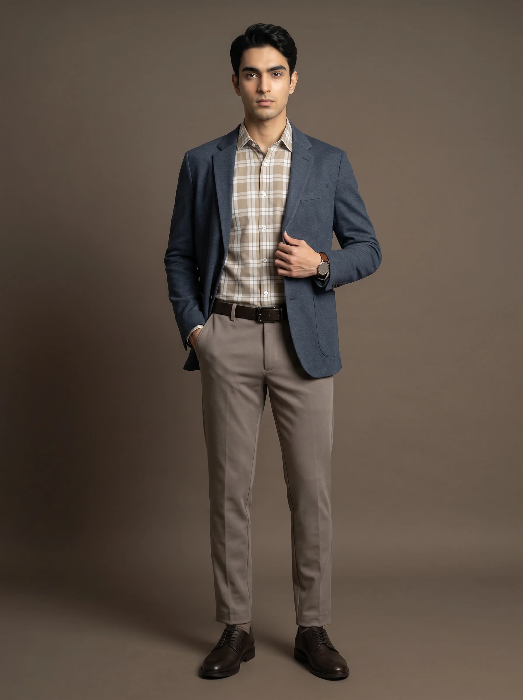 Catalogue shoot example - AI photoshoot of a shirt on a marketplace-ready backdrop