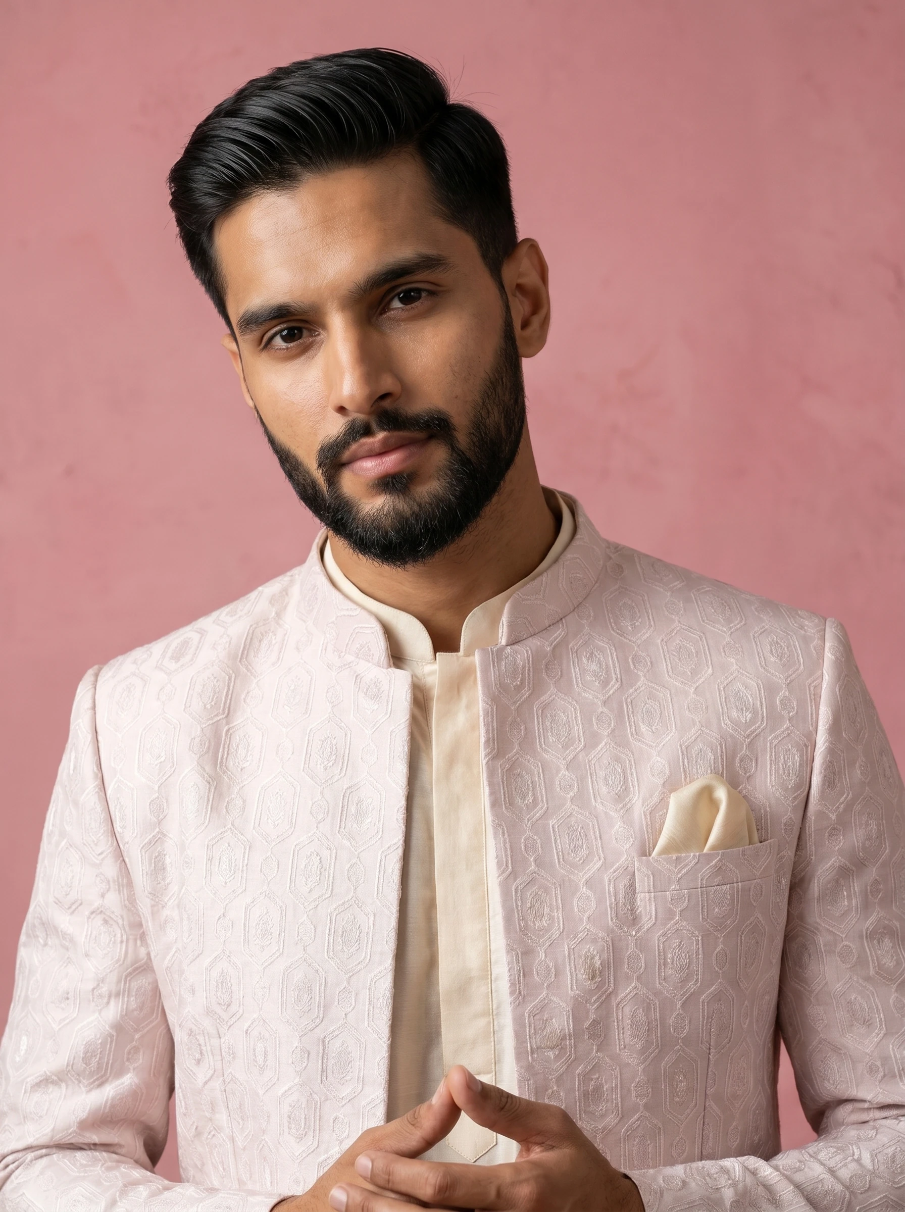 AI fashion photoshoot - sherwani